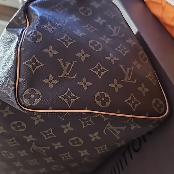 Louis Vuitton Logo Print Speedy 45 Handbag - Picture 15 of 16